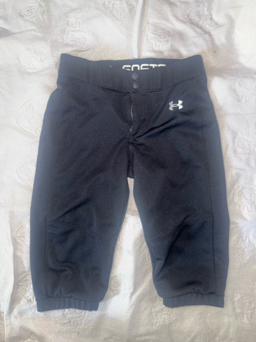 Under Armour Black Kids Softball Pants